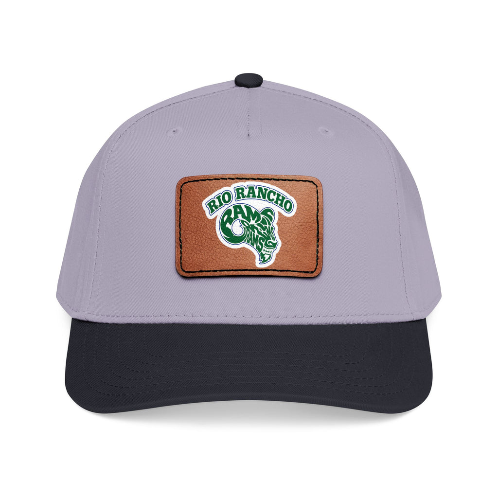 Rio Rancho Leather Patch Baseball Cap — Retro Ranch Logo Hat