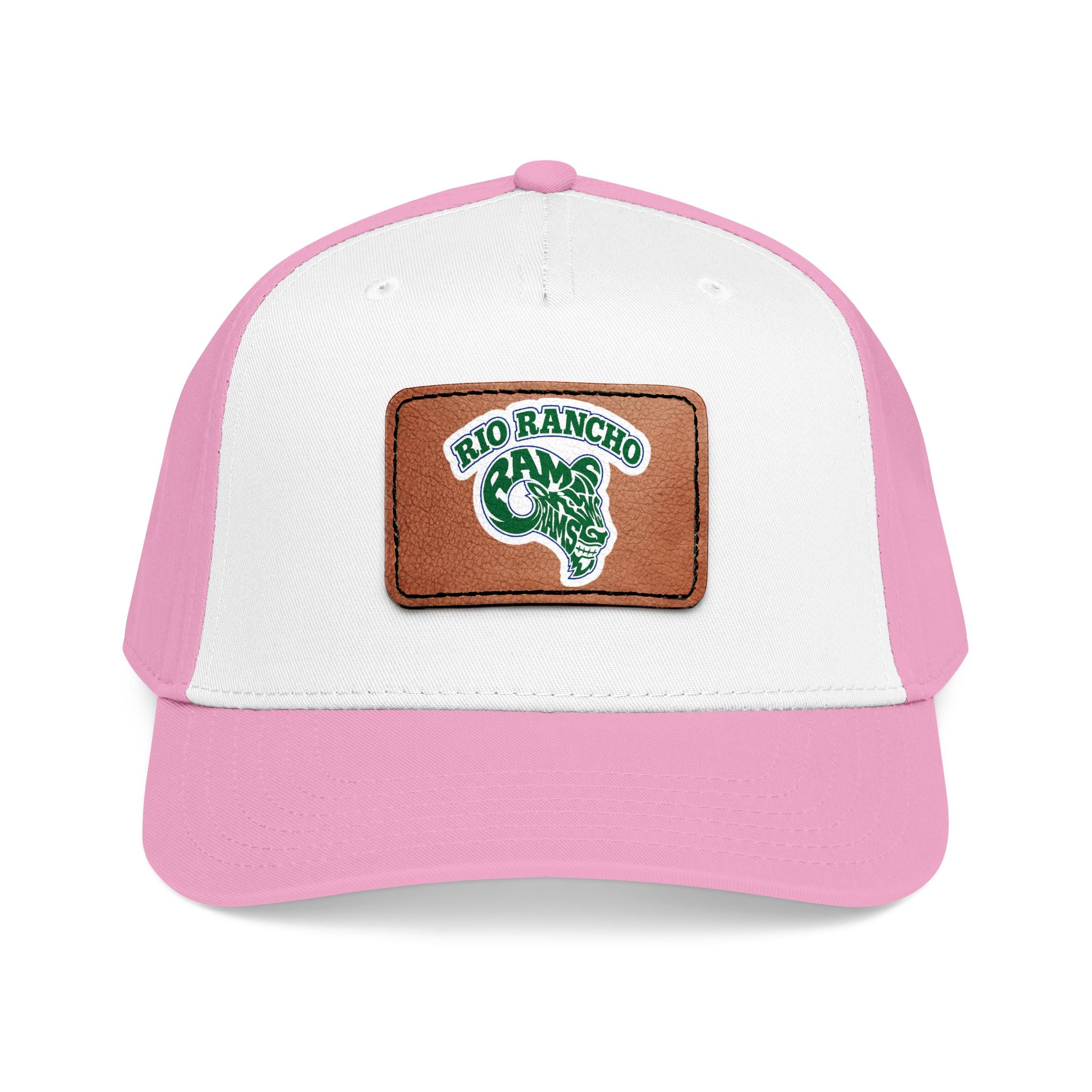 Rio Rancho Leather Patch Baseball Cap — Retro Ranch Logo Hat
