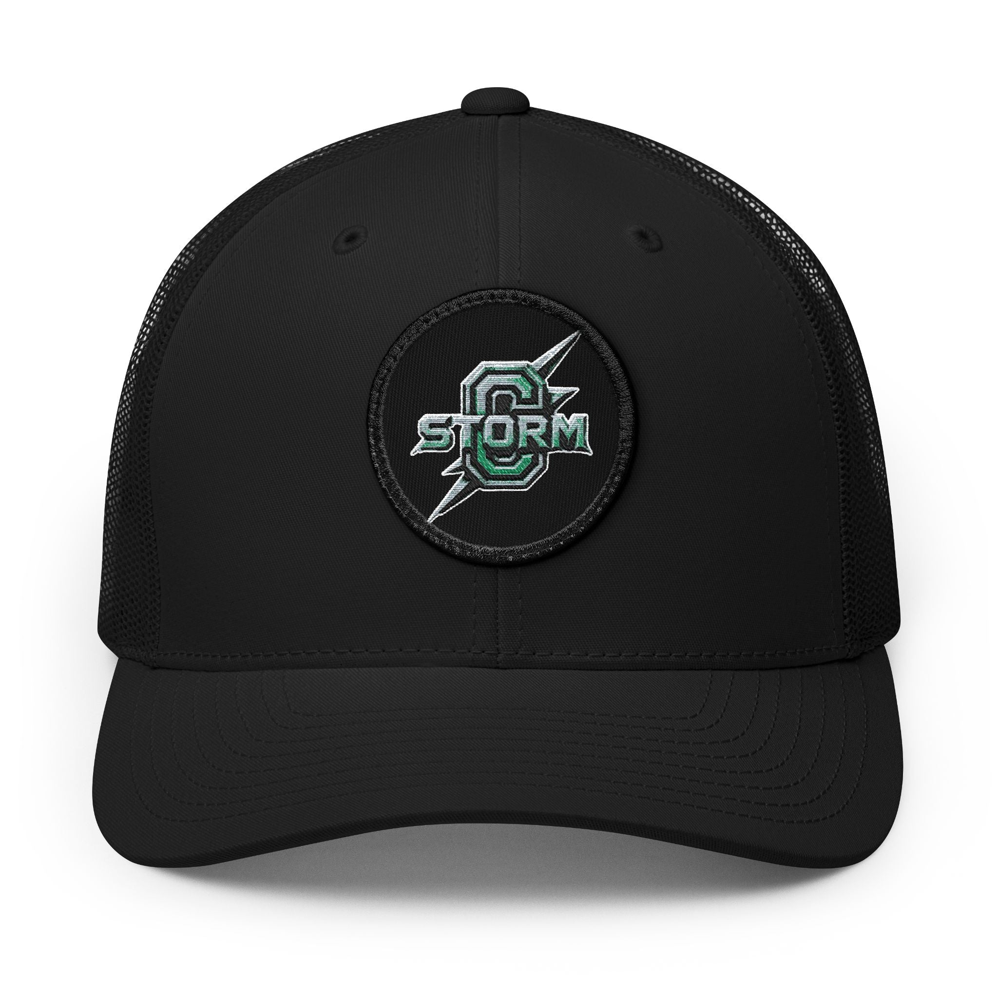 Storm Logo Trucker Cap — Embroidered Patch Snapback