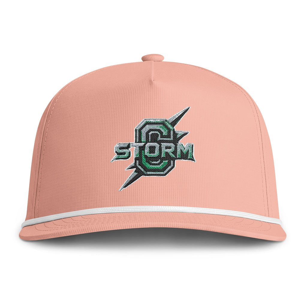 Sunwashed Rope Cap - Vintage Storm Logo Baseball Hat