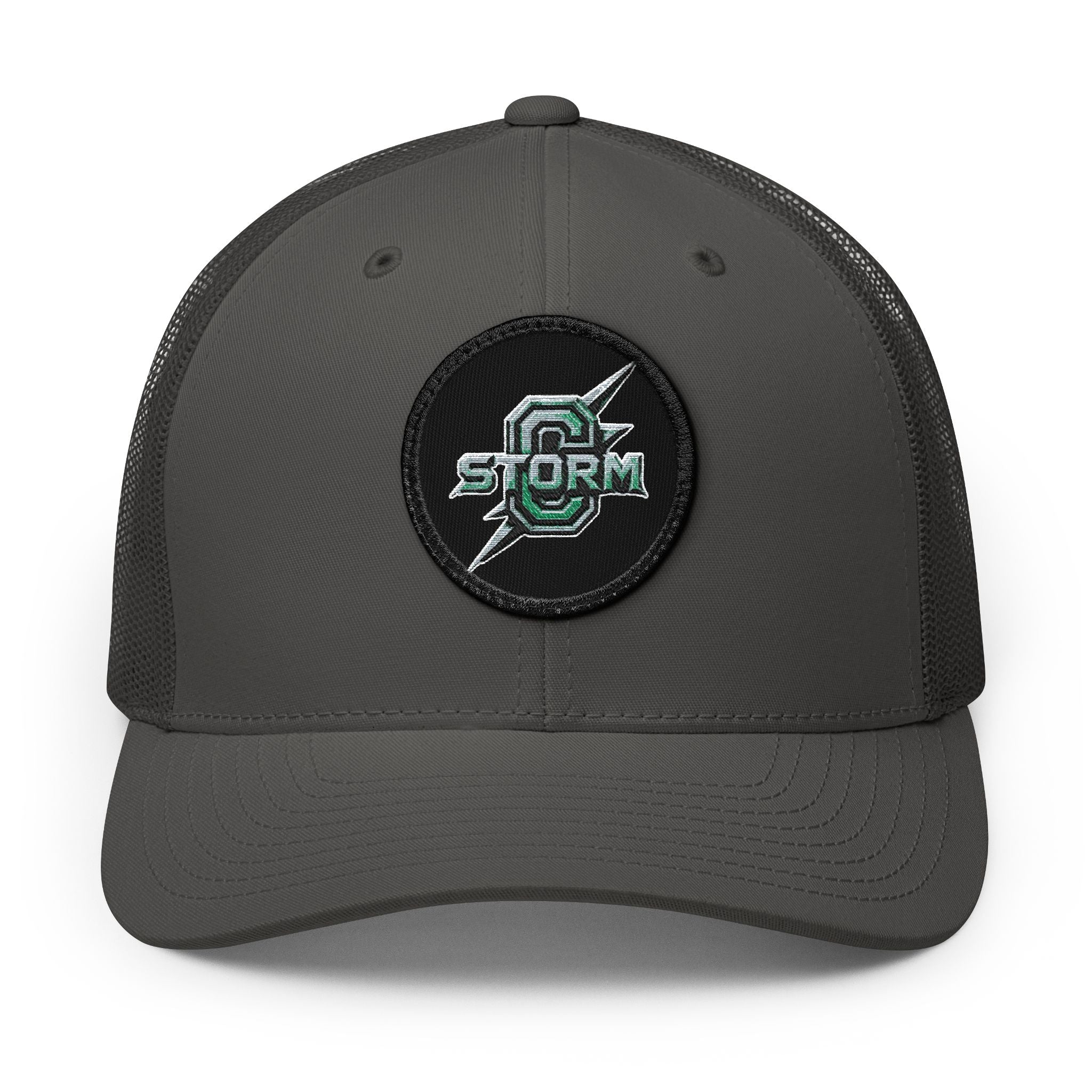 Storm Logo Trucker Cap — Embroidered Patch Snapback