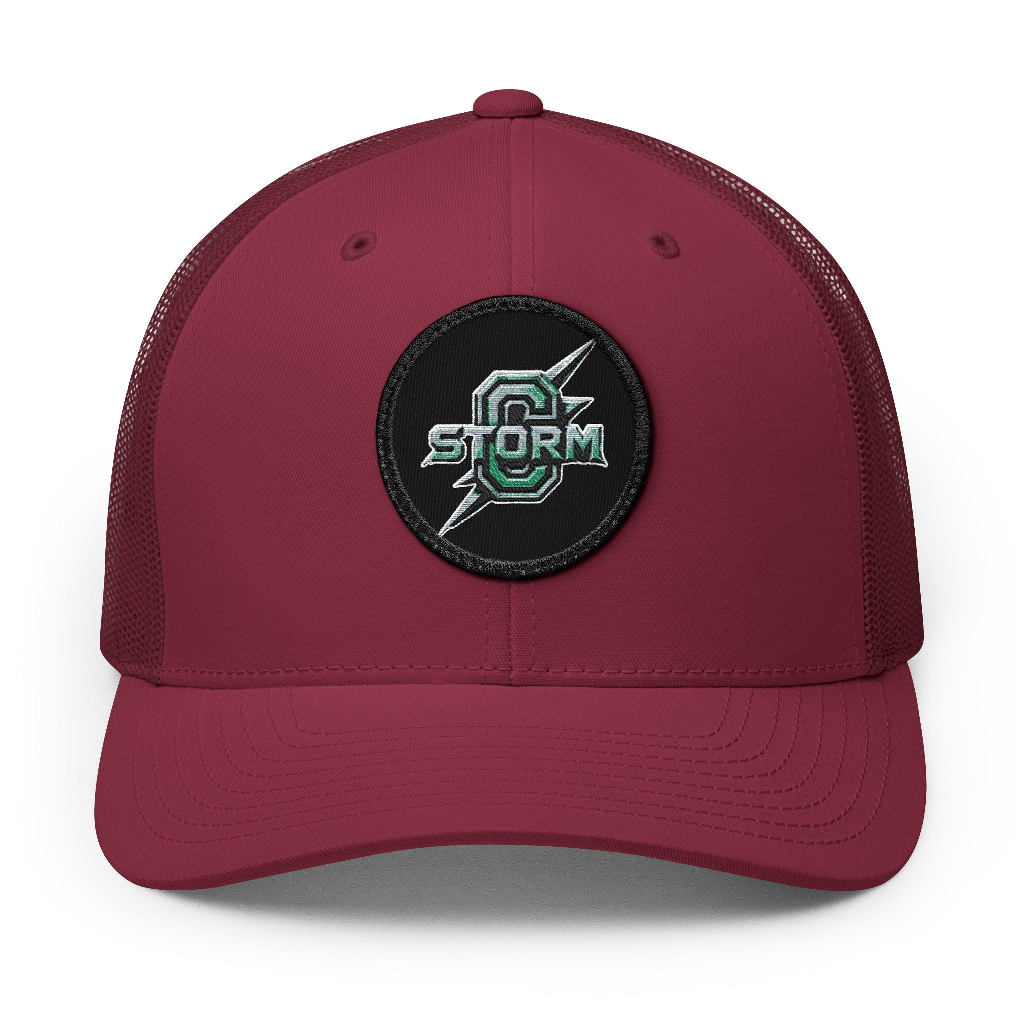 Storm Logo Trucker Cap — Embroidered Patch Snapback