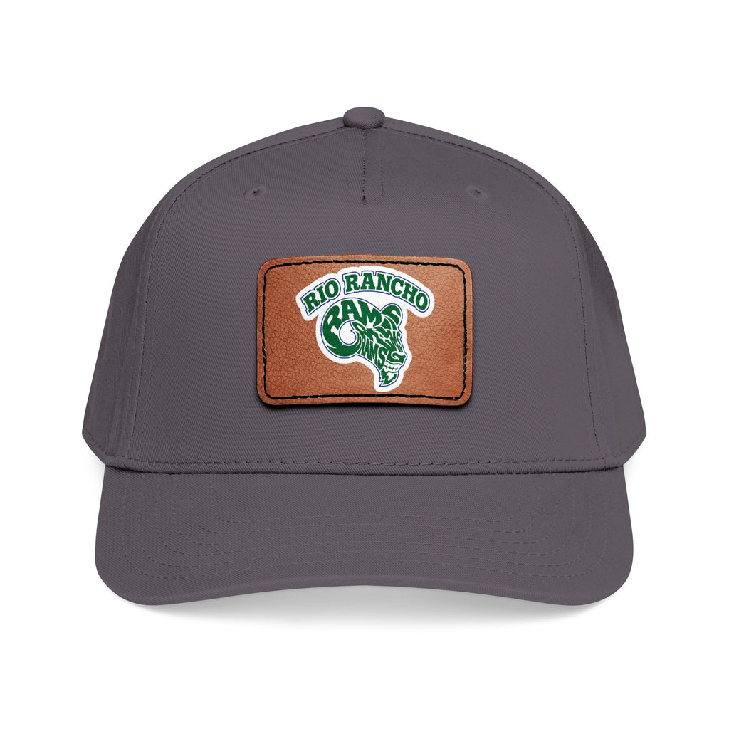 Rio Rancho Leather Patch Baseball Cap — Retro Ranch Logo Hat