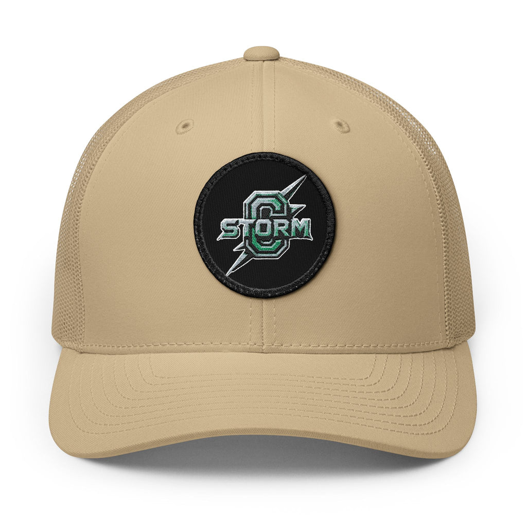 Storm Logo Trucker Cap — Embroidered Patch Snapback