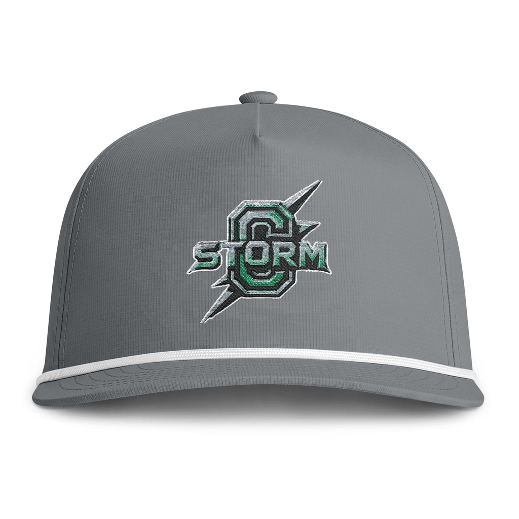 Sunwashed Rope Cap - Vintage Storm Logo Baseball Hat