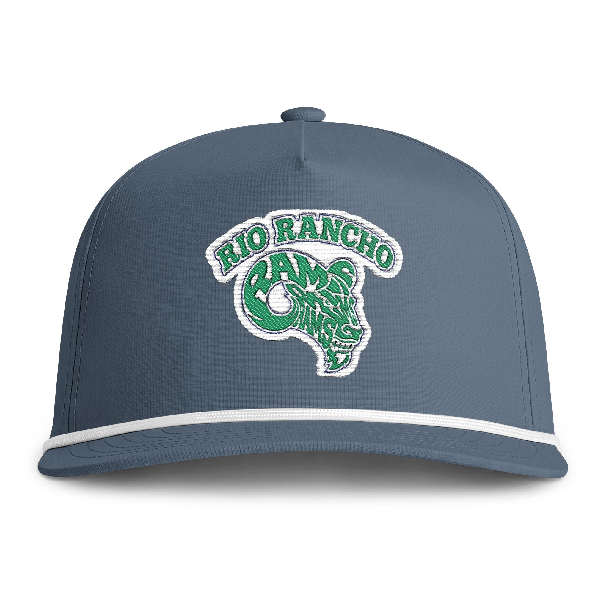 Rio Rancho Rams Rope Cap — Vintage Sunwashed Baseball Hat