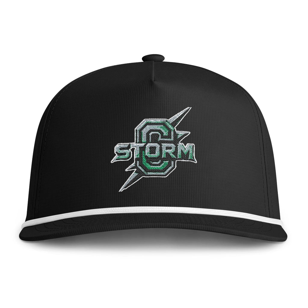 Sunwashed Rope Cap - Vintage Storm Logo Baseball Hat