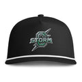 Sunwashed Rope Cap - Vintage Storm Logo Baseball Hat