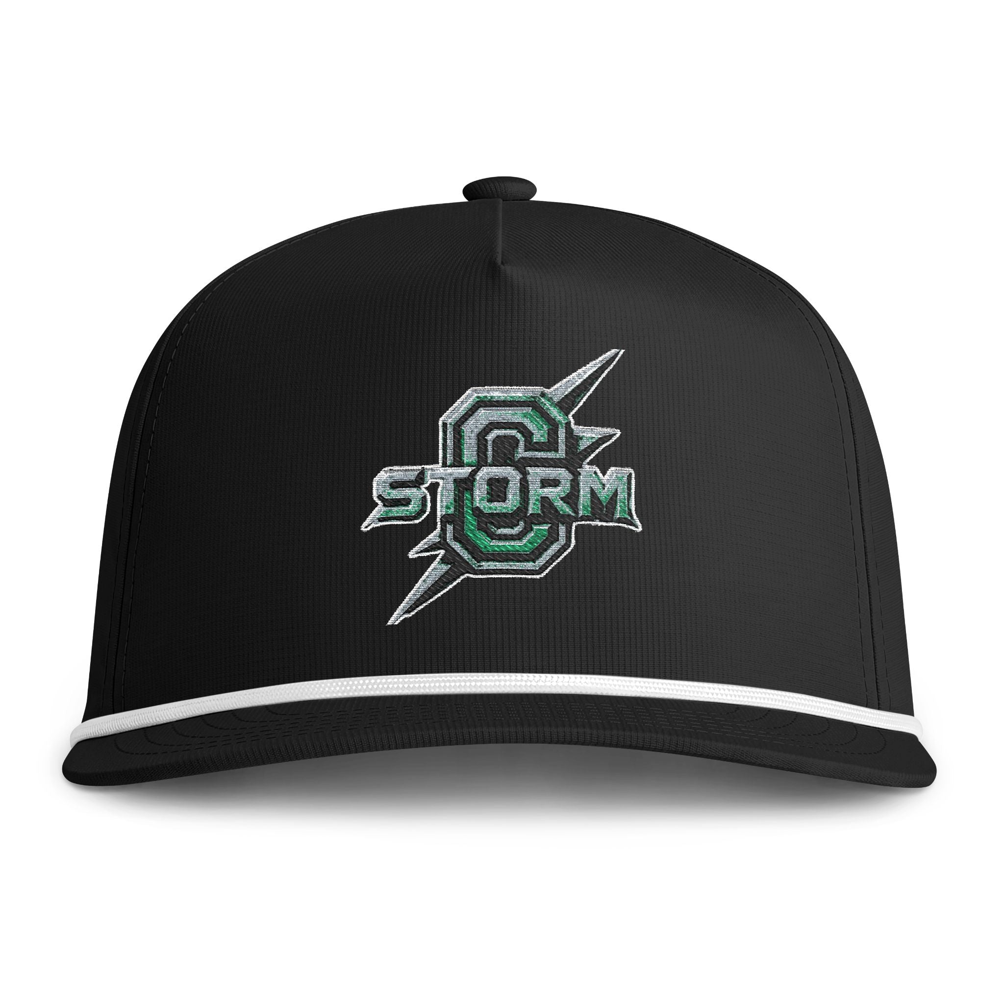 Sunwashed Rope Cap - Vintage Storm Logo Baseball Hat