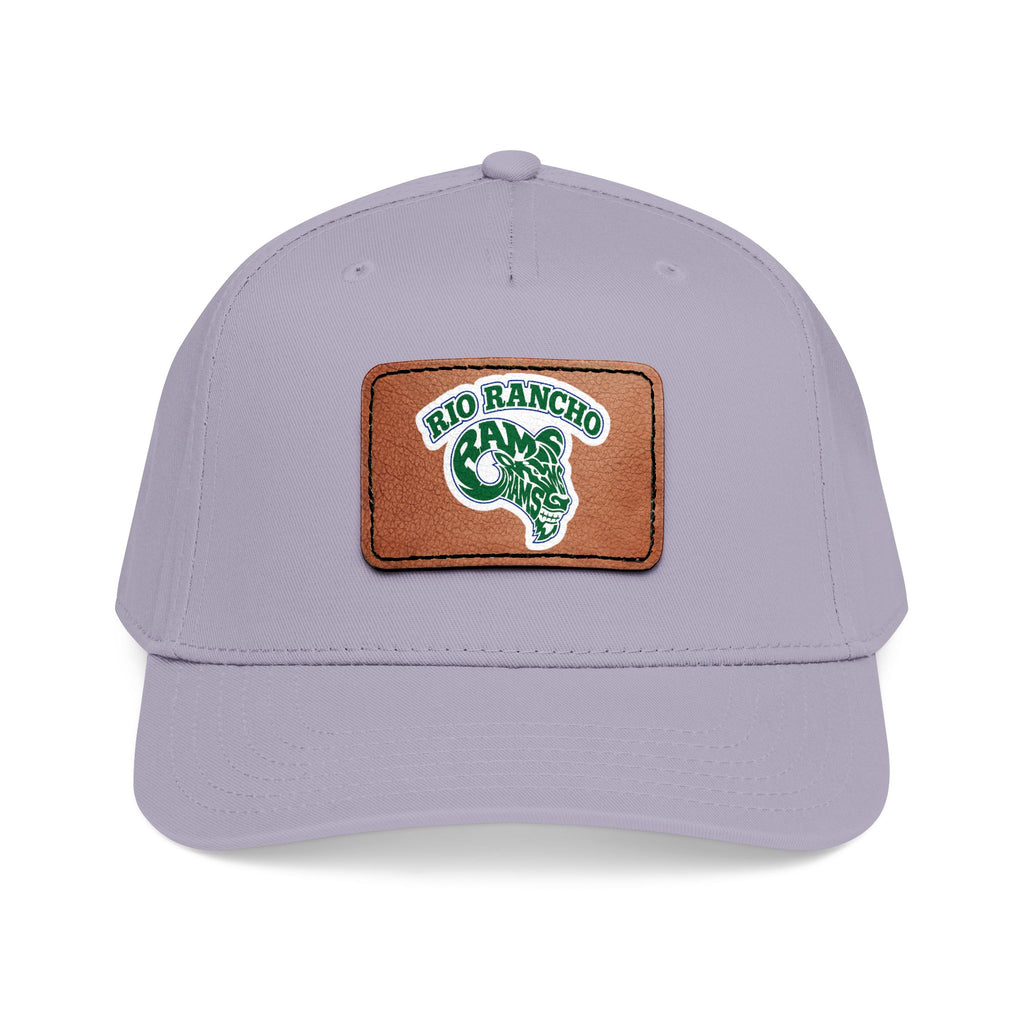 Rio Rancho Leather Patch Baseball Cap — Retro Ranch Logo Hat