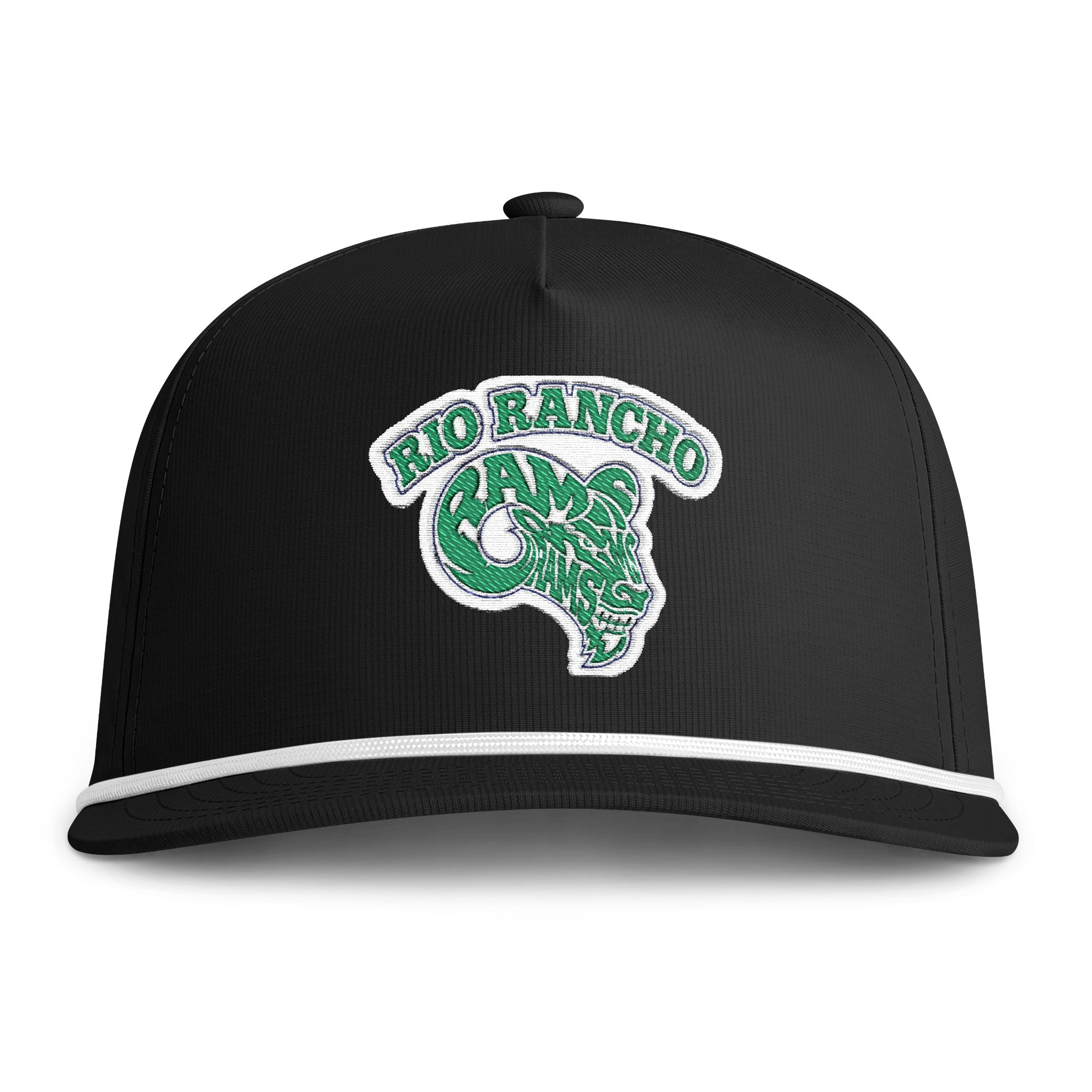 Rio Rancho Rams Rope Cap — Vintage Sunwashed Baseball Hat