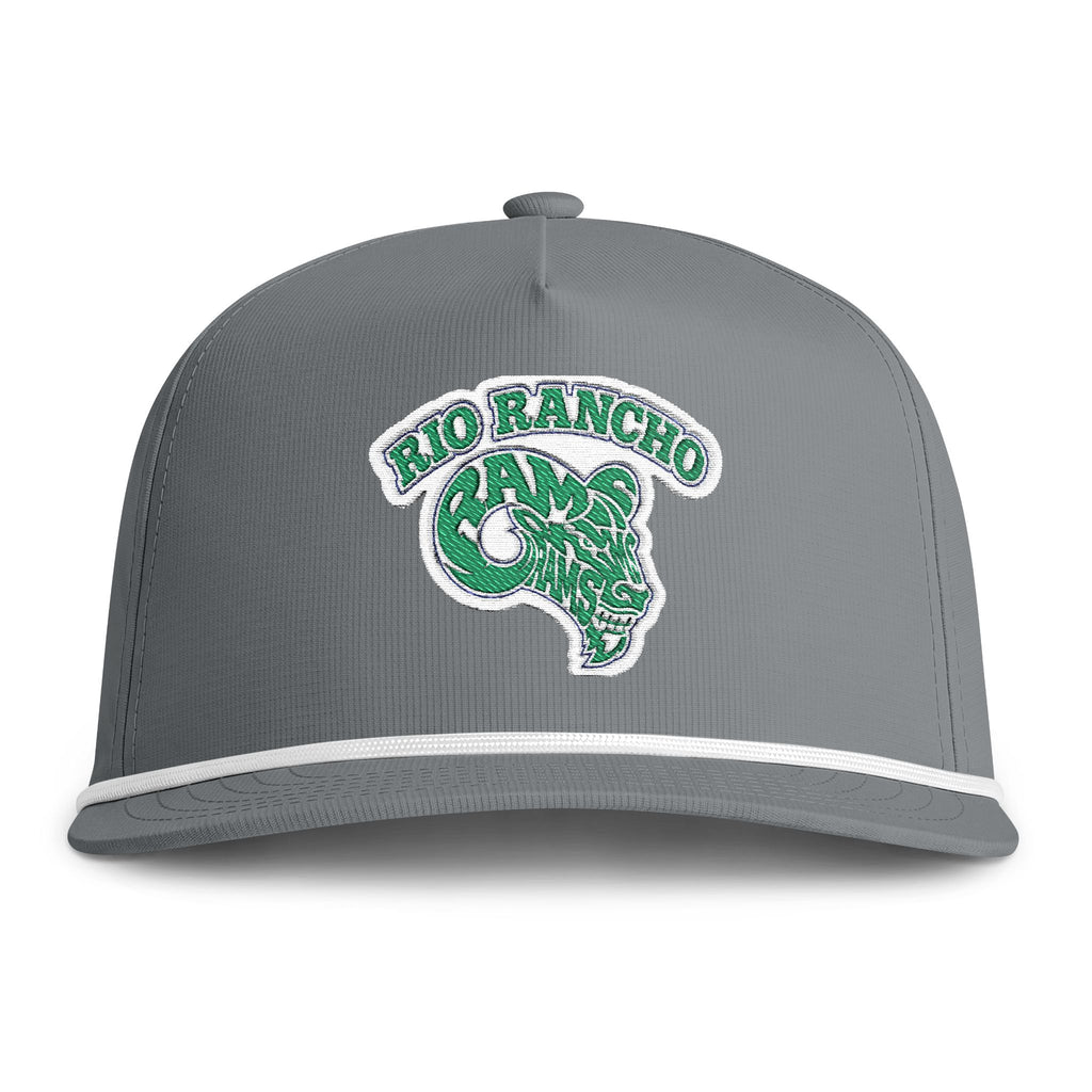 Rio Rancho Rams Rope Cap — Vintage Sunwashed Baseball Hat