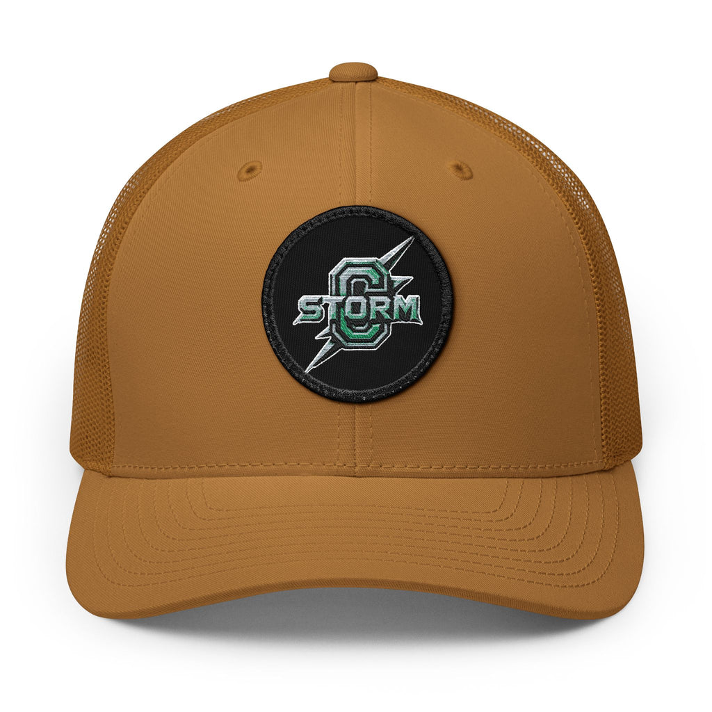 Storm Logo Trucker Cap — Embroidered Patch Snapback
