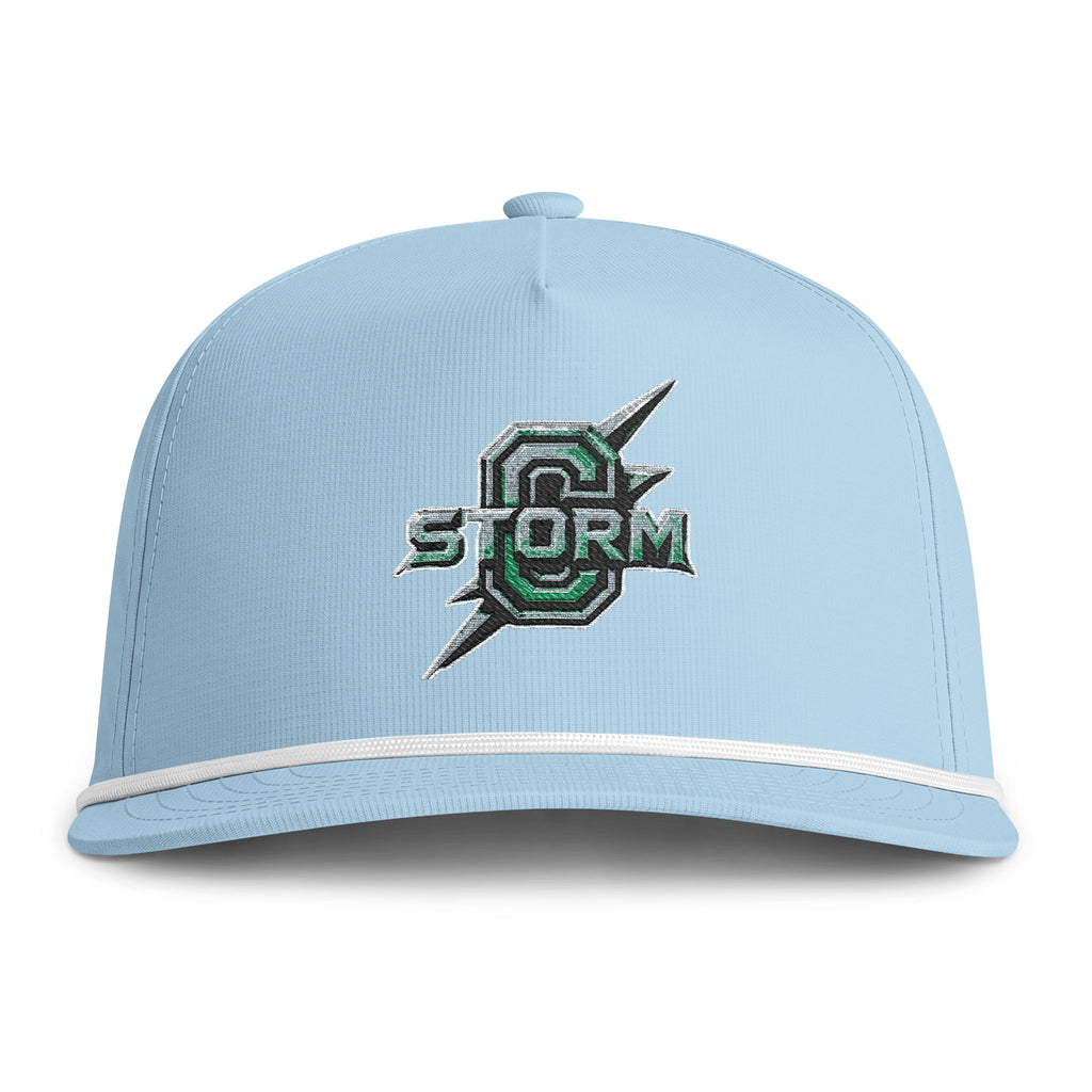 Sunwashed Rope Cap - Vintage Storm Logo Baseball Hat
